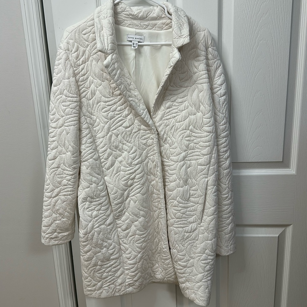 Susan Graver Floral Jacket